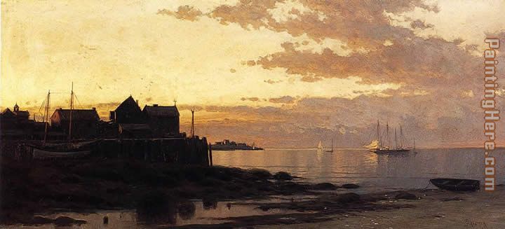 Sunset over the Bay